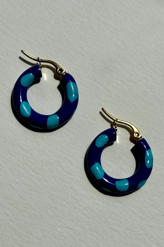 Bambi Blue Hoops