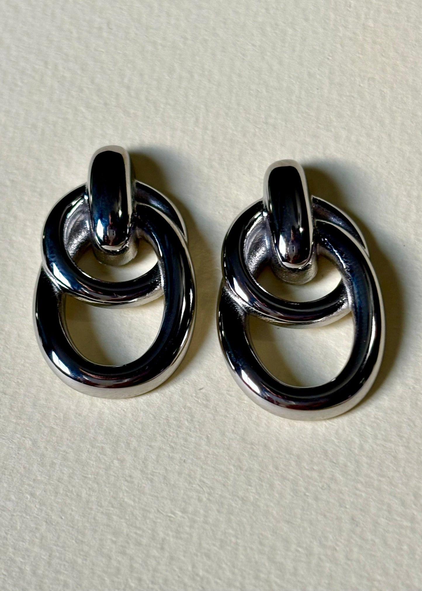 Aretes Euli Plateados