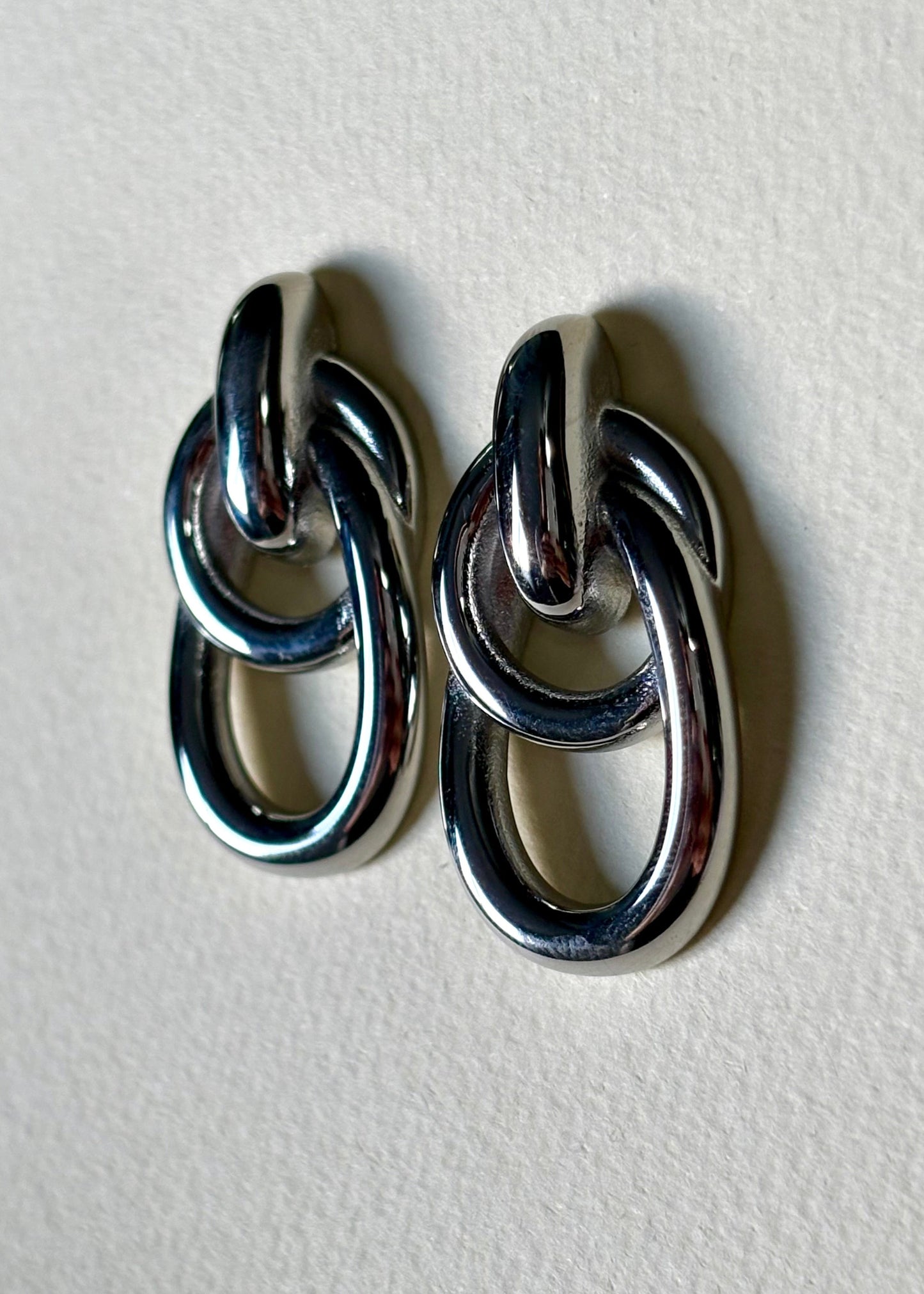 Aretes Euli Plateados