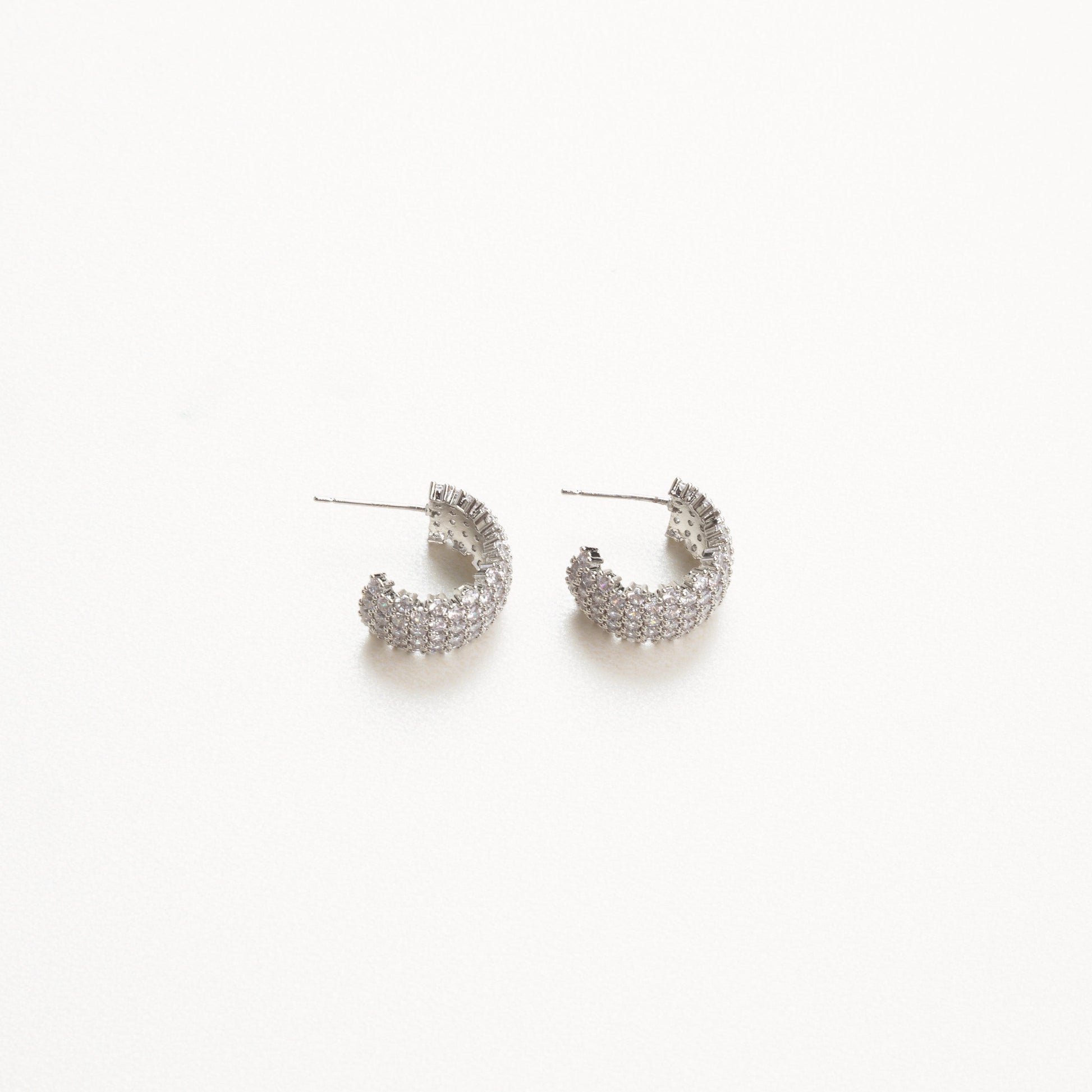 aretes con zirconias, aretes de noche, aretes de fiesta 