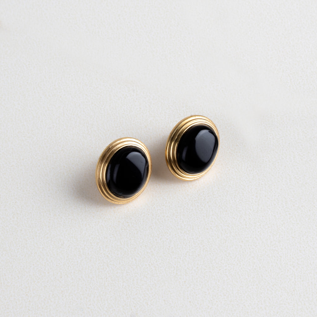 Aretes de acero Inoxidable, stainless steal earrings, base chapa de oro 18K, bisutería moderna 