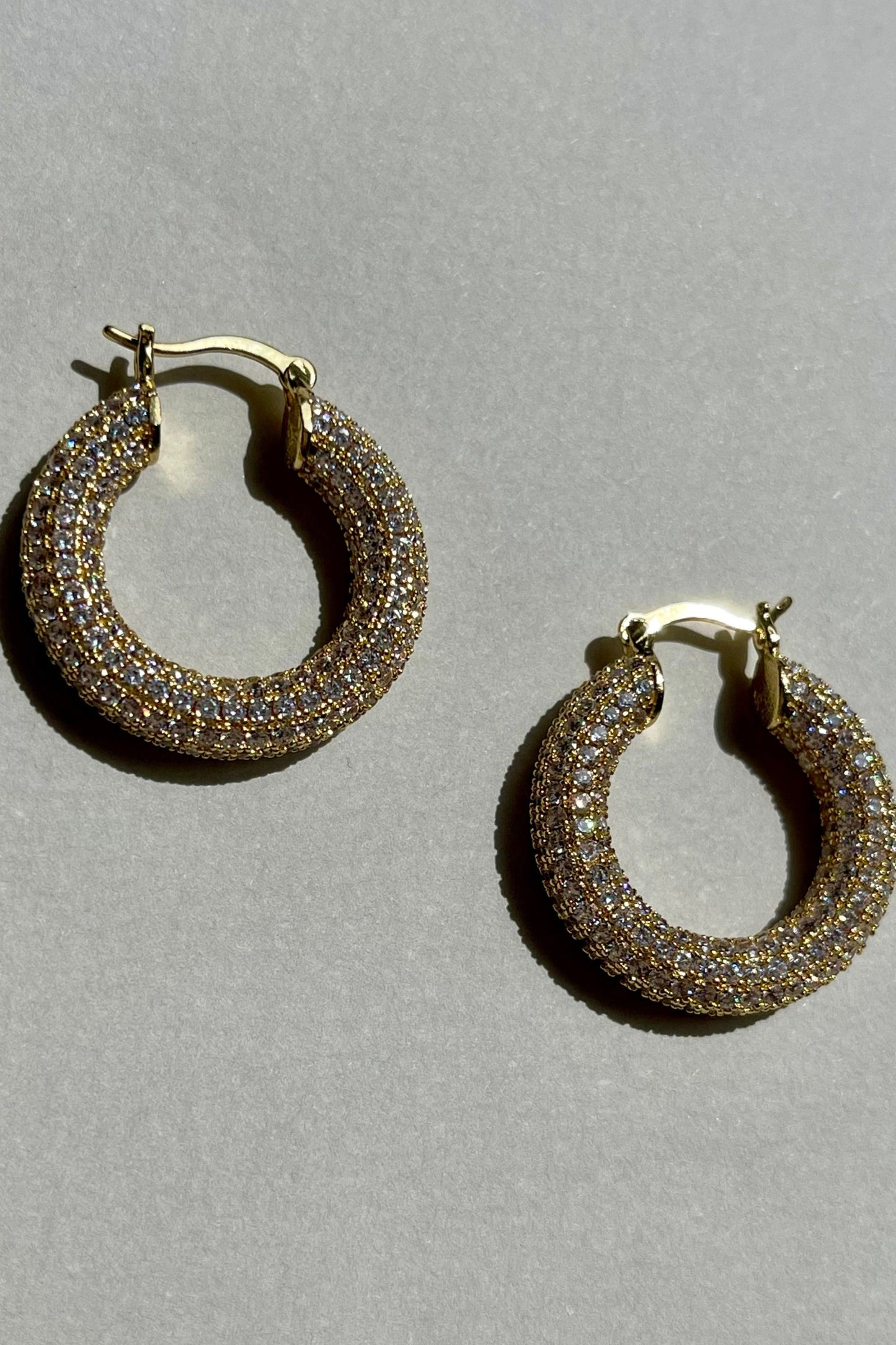 Natalie Golden Bright Hoops