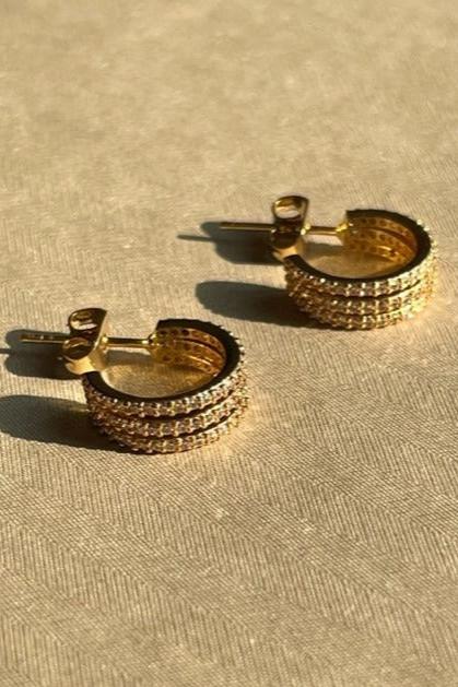 Aretes Triple Spark