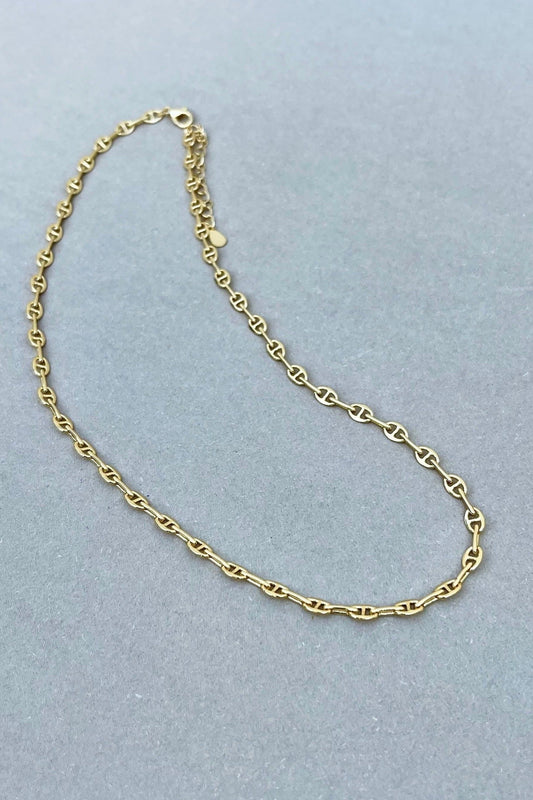 Collar Skinny Chain Dorado